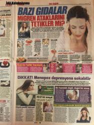 Sözcü Şık Gazetesi, 1 Ağustos 2016, Burcu Esmersoy Animasyon Yıldızı Oldu, Burcu Esmersoy, Derici 