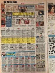 Sözcü Cumartesi Gazetesi, 30 Temmuz 2016,  Arzum Onan, Bodrum Masalı' Çok Yakında Başlıyor, Bodrum'da Tatil Yapan Arzum Onan ve Mehmet Aslantuğ, Candan Erçetin, Çifte Sürpriz, Defne Samyeli'nin 