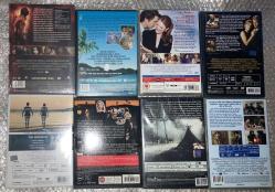 8 DVD 5x2 Taş meclisi  Six days seven nights   Dark Water Karanlık Sular  Laws of attraction Julianne Moore  L.A. Confidential  Rounders Tutku Ağı  2 Days in Paris