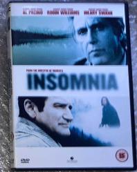 Insomnia DVD ROBIN WILLAMS AL PACINO HILARY SWANK İngiltere'den Orijinal Türkçe yoktur
