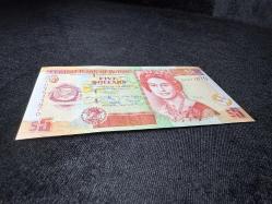 QUEEN ELİZABETH II Belize 5 Dolar 2020 UNC ÇİL  BELIZE $ 5 DOLLARS 2020