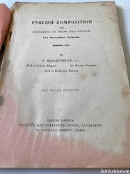 English Composition and Exercises On Idıom and Syntax - Book III - G. Brackenbury - Neguib Mitri's Printing and Publishing Office - İngilizce Kitap (İngilizce Kompozisyon ve Deyim ve Sözdizimi Üzerine Alıştırmalar - Kitap III) Hafif Yıpranmış