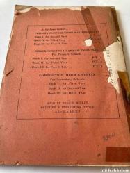 English Composition and Exercises On Idıom and Syntax - Book III - G. Brackenbury - Neguib Mitri's Printing and Publishing Office - İngilizce Kitap (İngilizce Kompozisyon ve Deyim ve Sözdizimi Üzerine Alıştırmalar - Kitap III) Hafif Yıpranmış