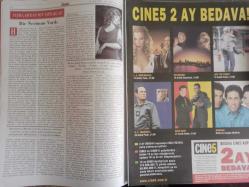 Sinema Gazetesi Haftalık Antrakt Dergisi Eki - 26 Kasım - 2 Aralık 1999 - Sayı:11 - Mavi Korku Filmi - Jacqueline McKenzie - Michael Rapaport - Stellan Skarsgard - JBL Hoparlör Reklamı - Helena Bonham Carter - Sadi Çilingir - Sinema Basınından İnceler - Topkapı Sarayı - Neriman Köksal - Ülkü Erakalın - Asansör Filmi - Mustafa Uğurlu - Arzu Yanardağ - Demet Şener - Burak Sergen - Hakan Aygün - Mutluluğa Uçuş - Tuncan Okan - İşte Oy Alan Filmler - Matrix - Star Wars - Yağmurdan Önce - Sinema Güney Pendik - İstanbul Sinemaları Sunar: - Sinemalarda Bu Hafta - Salkım Hanımın Taneleri Filmi - Zuhal Olcay - Hülya Avşar - Murat Daltaban - Kamuran Usluer - Zafer Algöz - Nurseli İdiz-  Gerçeğin Peşinde Filmi - Harrison Ford - Kristin Scott Thomas fotoğraf ve haberi - Tam Takım Dergi