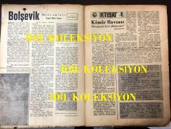 Büyük Doğu Dergisi (Dönemine ait, Orijinal) - Necip Fazıl Kısakürek - 68. SAYI - 17 EKİM 1947 - MEKKİ ÜÇIŞIK - ADIDEĞMEZ - RIZA ÇAVDARLI - HAKKI KAMİL - BE. DE. - ALİ İHSAN SABİS - MUHBİR - KİLİSLİ RIFAT - SALİH ZEKİ - AHMET ABDÜLBAKİ - ALİ RIZA - HÜSEYİN ULAŞ - H. N. ERTÜZ - RESMİ ve SİSTEMLİ DİNSİZLİK - İSLAM ve MÜSBET BİLGİLER - İMAM GAZALİ'DEN HİKMETLER - ÜLFET ÖLÇÜSÜ - HALKADAN PIRILTILAR - BOLŞEVİK MEDYOMLARI - KÖMÜR HAVZASI - RECEP PEKER - HADİSELERİN MUHASEBESİ - BİR İMPARATORLUĞUN HİKAYESİ - HAPİSHANE NOTLARI - BİR YALNIZLIK GECESİNİN VEHİMLERİ - GENÇLİĞİN ÇIĞLIĞI - 19'UNCU ASIRDA İSTANBUL - KIZLARIMIZIN SPORU