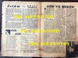 Büyük Doğu Dergisi (Dönemine ait, Orijinal) - Necip Fazıl Kısakürek - 69. SAYI - 24 EKİM 1947 - SALİH ZEKİ - HÜSNÜ HAMİT - GARİBOĞLU - ADIDEĞMEZ - OSMAN SEVAL - HAKKI KAMİL - ALİ İHSAN SABİS - MUHBİR - KİLİSLİ RİFAT - RIZA BEŞER - ALİ RIZA - TURHAN TAN - HÜSEYİN RİFAT - ANADOLULU ve ANADOLU - İSLAM ve GÜZEL SANATLAR - AHLAK ve HUKUK -- İMAM GAZALİ'DEN HİKMETLER - ÜLFET ÖLÇÜSÜ - ALEVİ ve RAFIZİLERE CEVAP - SALAHADDİN FERİDUN - ÇELEBİ HÜSAMEDDİN - KÖY ENSTİTÜLERİNİN İÇYÜZÜ - İKTİSADİ MANZARALARIMIZ - HADİSELERİN MUHASEBESİ - MOSKOF TEHLİKESİ KARŞISINDA TÜRKİYE - SOKRATES'İN ÖLÜMÜ - HAPİSHANE NOTLARI - AKYAZININ KARAYAZISI - YOLLAR ve GÖKLER - BİRİNCİ DÜNYA HARBİNDEN BUGÜNE - TEBRİZDEN MALTA'YA - 19'UNCU ASIRDA İSTANBUL - SERSERİLER ve POLİS