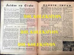 Büyük Doğu Dergisi (Dönemine ait, Orijinal) - Necip Fazıl Kısakürek - 72. SAYI - 14 KASIM 1947 - SALİH ZEKİ - GAVSİ ÖZDENMEZ - GARİBOĞLU - ADIDEĞMEZ - İZZETTİN ŞADAN - HAKKI KAMİL - KİLİSLİ RİFAT - FAHRİ ERDİNÇ - ALİ İHSAN SABİS - ALİ RIZA - D. N. ALTUNCUOĞLU - AMERİKAN ÇOCUĞUNUN KİTABI İNCİL - TÜRK ÇOCUĞUNUN KİTABI NERDE? - İSLAM ve ORDU - KLASİK İRFAN - HALKEVLERİMİZ - İMAMI GAZALİ'DEN HİKMETLER ''TEVİL ve TEFSİR'' - ALEVİ ve RAFIZİLERE CEVAP - FRENGİ, BİZDE DELİLER ve FRENGİ CİNNETİ - İKTİSADİ MANZARALARIMIZ, HAVZA FACİASI - HADİSELERİN MUHASEBESİ - HAPİSHANE NOTLARI - ATİNALILARIN DEVLETİ - DİVANE MUTTALİP - BİRİNCİ DÜNYA HARBİNDEN BUGÜNE, TEBRİZDEN MALTA'YA - 19'UNCU ASIRDA İSTANBUL - PLAJLARIMIZ