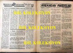Büyük Doğu Dergisi (Dönemine ait, Orijinal) - Necip Fazıl Kısakürek - 73. SAYI - 26 ARALIK 1947 - SALİH ZEKİ - ADIDEĞMEZ - HAKKI KAMİL - ALİ İHSAN SABİS - KİLİSLİ RİFAT - SUAT YAKUP - CAVİT YAMAÇ - ALİ RIZA - DOĞAN NAİL - İSLAM ve SİYASET - MÜRTED - TAHRİKÇİLİK SANATI - HADİS-İ KUTSİ'LERDEN - İKTİSADİ MANZARAMIZ, HAVZA FACİASI - KIZIL TECAVÜZE KARŞI - HAPİSHANE NOTLARI - ATİNALILARIN DEVLETİ - ANKARA KEDİSİ - BİRİNCİ DÜNYA HARBİNDEN BUGÜNE - TEBRİZDEN MALTA'YA - ALİ İHSAN PAŞA - 19'UNCU ASIRDA İSTANBUL - ABDÜLHAMİT TEZİMİZ ETRAFINDA - TÜRK FİLMCİLİĞİ - LÖ SİD