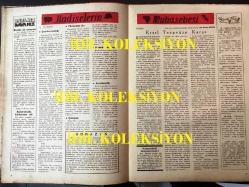 Büyük Doğu Dergisi (Dönemine ait, Orijinal) - Necip Fazıl Kısakürek - 73. SAYI - 26 ARALIK 1947 - SALİH ZEKİ - ADIDEĞMEZ - HAKKI KAMİL - ALİ İHSAN SABİS - KİLİSLİ RİFAT - SUAT YAKUP - CAVİT YAMAÇ - ALİ RIZA - DOĞAN NAİL - İSLAM ve SİYASET - MÜRTED - TAHRİKÇİLİK SANATI - HADİS-İ KUTSİ'LERDEN - İKTİSADİ MANZARAMIZ, HAVZA FACİASI - KIZIL TECAVÜZE KARŞI - HAPİSHANE NOTLARI - ATİNALILARIN DEVLETİ - ANKARA KEDİSİ - BİRİNCİ DÜNYA HARBİNDEN BUGÜNE - TEBRİZDEN MALTA'YA - ALİ İHSAN PAŞA - 19'UNCU ASIRDA İSTANBUL - ABDÜLHAMİT TEZİMİZ ETRAFINDA - TÜRK FİLMCİLİĞİ - LÖ SİD