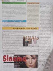 Sinema Gazetesi Haftalık Antrakt Dergisi Eki - 24 Haziran - 7 Temmuz 2005 - Sayı:35-36 - Çarpışma Filmi - Sandra Bullock - Don Cheadle - Matt Dillon - Jennifer Esposito - Brendan Fraser - Vahşi Şeyler 3 Filmi - Sinema Konferansı - Keloğlan Kara Prens'e Karşı - Özgür Şeyben - Türkiye Box Office - Karanlıktan Önce Filmi - Javier Bardem - Olivier Martines - Andrea Di Stefano - Johnny Depp - Michael Wincot - Dünyalar Savaşı Filmi - Tom Cruise - Dakota Fanning - Justin Chatwin - Mipnoz filmi - Cristina Brando - Demian Bichir - Marisol Membrillo - Ev Sineması Keyfi - Haftanın Filmleri - Ayışığında Sinema Keyfi! - Mumya Evi Filmi - Elisha Cuthbert - Chad Michael Murray - Brian Van Holt - Paris Hilton - Jared Padalecki fotoğraf ve haberi - Tam Takım Dergi