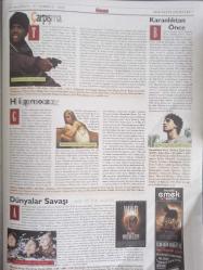 Sinema Gazetesi Haftalık Antrakt Dergisi Eki - 24 Haziran - 7 Temmuz 2005 - Sayı:35-36 - Çarpışma Filmi - Sandra Bullock - Don Cheadle - Matt Dillon - Jennifer Esposito - Brendan Fraser - Vahşi Şeyler 3 Filmi - Sinema Konferansı - Keloğlan Kara Prens'e Karşı - Özgür Şeyben - Türkiye Box Office - Karanlıktan Önce Filmi - Javier Bardem - Olivier Martines - Andrea Di Stefano - Johnny Depp - Michael Wincot - Dünyalar Savaşı Filmi - Tom Cruise - Dakota Fanning - Justin Chatwin - Mipnoz filmi - Cristina Brando - Demian Bichir - Marisol Membrillo - Ev Sineması Keyfi - Haftanın Filmleri - Ayışığında Sinema Keyfi! - Mumya Evi Filmi - Elisha Cuthbert - Chad Michael Murray - Brian Van Holt - Paris Hilton - Jared Padalecki fotoğraf ve haberi - Tam Takım Dergi