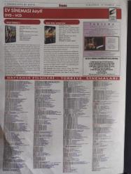 Sinema Gazetesi Haftalık Antrakt Dergisi Eki - 24 Haziran - 7 Temmuz 2005 - Sayı:35-36 - Çarpışma Filmi - Sandra Bullock - Don Cheadle - Matt Dillon - Jennifer Esposito - Brendan Fraser - Vahşi Şeyler 3 Filmi - Sinema Konferansı - Keloğlan Kara Prens'e Karşı - Özgür Şeyben - Türkiye Box Office - Karanlıktan Önce Filmi - Javier Bardem - Olivier Martines - Andrea Di Stefano - Johnny Depp - Michael Wincot - Dünyalar Savaşı Filmi - Tom Cruise - Dakota Fanning - Justin Chatwin - Mipnoz filmi - Cristina Brando - Demian Bichir - Marisol Membrillo - Ev Sineması Keyfi - Haftanın Filmleri - Ayışığında Sinema Keyfi! - Mumya Evi Filmi - Elisha Cuthbert - Chad Michael Murray - Brian Van Holt - Paris Hilton - Jared Padalecki fotoğraf ve haberi - Tam Takım Dergi