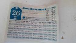 DİYANET TAKVİMi 26 MART 2024 (ANKARA İÇİN)