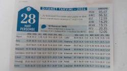 DİYANET TAKVİMi 28 MART 2024 (ANKARA İÇİN)