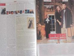 Sinema Gazetesi Haftalık Antrakt Dergisi Eki - 15-21 Kasım 2002 - Sayı:3 - Beatrice Dalle - Can Candan - Yeni Başlayanlar İçin İtalyanca Filmi - Anders Berthelsen - Anette Stovelbaek - Ann Eleonora - Lucy Liu - Türk Sineması 88 Yaşında - Artun Yeres'in Kamerasından Ressamlar - Mr. Deeds Kazara Zengin Filmi - Adam Sandler - Winona Ryder - 'Büyüklere kurt - kuzu masalları'na devam... - Kızıl Ejder Filmi - Anthony Hopkins - Edward Norton - Ralph Fiennes - Harvey Keitel - Dokuz Filmi - Taraf Tutmak Filmi - Balistik Filmi - Beyaz Zakkum Filmi - Michelle Pfeiffer - John Bilingsley - Hergün Başka Bir Bela Filmi - Vincent Gallo - Tricia Vessey - Ankara Uluslararası Film Festivali - Tuncan Okan - Yıldız Tablosu - Sinemalarda Bu Hafta - JBL Hoparlör Reklamı - Benim Karım Artist Filmi - Charlotte Gainsbourg - Yvan Attal fotoğraf ve haberi - Tam Takım Dergi