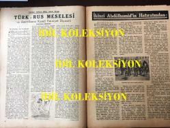 Büyük Doğu Dergisi (Dönemine ait, Orijinal) - Necip Fazıl Kısakürek - 79. SAYI - 6 ŞUBAT 1948 - REŞAT FEYZİ - ADIDEĞMEZ - HABİL ADEM - İKİNCİ ABDÜLHAMİD - SALİH ZEKİ - KİLİSLİ RİFAT - SUAT YAKUP - FEVZİ ALGAN - ALİ RIZA - REŞAT EKREM - DOĞAN NAİL - DOMUZUN MUHALİFİ KÖPEKTİR - SON ÜMİT - CHP'NİN SİSTEM KIYMETİ - ÇÖLE İNEN NUR - İMAMI RABBANİ - HALKADAN PIRILTILAR - TÜRK RUS MESELESİ ve AMERİKA'NIN KENDİ EMNİYET SİYASETİ - İKİNCİ ABDÜLHAMİD'İN HATIRATINDAN - HADİSELERİN MUHASEBESİ - AMERİKAN YARDIMI - MESULİYETSİZ REJİM - GÜLİSTAN, ATİNALILARIN DEVLETİ - HAPİSHANE NOTLARI - ARPACIK - SON ÇEYREK ASRIN MUHASEBESİ - 19'UNCU ASIRDA İSTANBUL - BEY MESCİDİ - AİLE SAZ SALONU - MERİNOS FABRİKASI