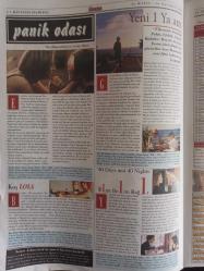 Sinema Gazetesi Haftalık Antrakt Dergisi Eki - 31 Mayıs - 6 Haziran 2002 - Sayı:31 - Panik Odası Filmi - Jodie Foster - Forest Whitaker - Dwight Yoakam - Jared Leto - Kristen Stewart - 6. Uluslararası Çevre Filmleri Festivali Başlıyor - Sinderella - Banu Bozdemir - Kristen Scott Thomas - Alicia Christian Foster - Franka Potente - Shannyn Sossamon - Yeni 1 Yaşam Filmi - Kevin Kline - Hayden Christensen - Elim Belim Bağlı Filmi - Josh Hartnett - Shannyn Sossamon - Paulo Costanzo - Tuncan Okan - Yıldız Tablosu - Pendik Oscar Sinemaları - Sinemalarda Bu Hafta - JBL Hoparlör Reklamı fotoğraf ve haberi - Tam Takım Dergi