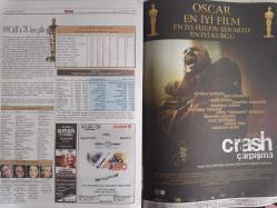 Sinema Gazetesi Haftalık Antrakt Dergisi Eki - 17-23 Mart 2006 - Ne Biliyoruz Ki? Filmi - Kadersizlik Filmi - İmre Kertesz - Lajos Koltai - Ennio Morricone - Yılmaz Erdoğan Sinema Seminerinde - Natascha Mceljone - Büyük Yolculuk Filmi - Nicolas Gazale - Mohamed Majd - Humbert Balsan - Dans Ayakkabıları - Türk Sinemasına Altın Portakal Desteği - Towerside - Politik Sinemada Uzun Bir Ömür - Syriana Filmi - George Clooney - Christopher Plummer - Korkuyorum Anne Filmi - Ali Düşenkalkar - Işıl Yücesoy - Köksal Engür - Beyza'nın Kadınları Filmi - Tamer Karadağlı - Demet Evgar - 16 Blok Filmi - Bruce Willis - David Morse - Çarpışma Filmi - Sandra Bullock - Don Cheadle - Matt Dillon - Jennifer Esposito - Brendan Fraser - JBL Hoparlör Reklamı - Cache Filmi - Michael Haneke - Daniel Auteuil - Juliette Binoche fotoğraf ve haberi - Tam Takım Dergi