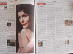 Sinema Gazetesi Haftalık Antrakt Dergisi Eki - 12-18 Mayıs 2006 - Sayı:29 - Efsane Adam Filmi - Anthony Hopkins - JBL Hoparlör Reklamı - Monica Bellucci - Pırıl Pırıl Yıldızlar - Sadri Alışık - Savaş Taner Vefat Etti - Audrey Tautou - Atıf Yılmaz Aramızdan Ayrıldı - Erdal Öz Vefat Etti - Tan Tolga Demirci'den Gomeda - Venedik Taciri Filmi - Al Pacino - Jeremy İrons - Joseph Fiennes - Sahte İtiraflar Filmi - Manfred Zapatka - Victoria Traufmansdorff - Tepenin Gözleri Filmi - Aaron Stanford - Kathleen Quinlan - Beni Ne Kadar Çok Seviyorsun? Filmi - Bernard Campan - Gerard Depardieu - Allegro Filmi - Ulrich Thomsan - Helena Christensen - Yeni Yönelimlerin Yedincisi - Projelerde Son Durum - Towerside - Da Vinci Şifresi Filmi - Audrey Tautou - Alfred Molina fotoğraf ve haberi - Tam Takım Dergi