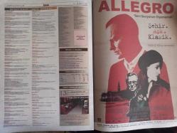 Sinema Gazetesi Haftalık Antrakt Dergisi Eki - 12-18 Mayıs 2006 - Sayı:29 - Efsane Adam Filmi - Anthony Hopkins - JBL Hoparlör Reklamı - Monica Bellucci - Pırıl Pırıl Yıldızlar - Sadri Alışık - Savaş Taner Vefat Etti - Audrey Tautou - Atıf Yılmaz Aramızdan Ayrıldı - Erdal Öz Vefat Etti - Tan Tolga Demirci'den Gomeda - Venedik Taciri Filmi - Al Pacino - Jeremy İrons - Joseph Fiennes - Sahte İtiraflar Filmi - Manfred Zapatka - Victoria Traufmansdorff - Tepenin Gözleri Filmi - Aaron Stanford - Kathleen Quinlan - Beni Ne Kadar Çok Seviyorsun? Filmi - Bernard Campan - Gerard Depardieu - Allegro Filmi - Ulrich Thomsan - Helena Christensen - Yeni Yönelimlerin Yedincisi - Projelerde Son Durum - Towerside - Da Vinci Şifresi Filmi - Audrey Tautou - Alfred Molina fotoğraf ve haberi - Tam Takım Dergi