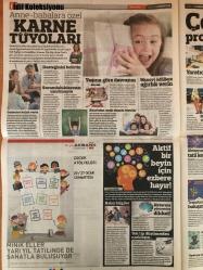 Sözcü Cumartesi Gazetesi, 20 Ocak 2018,  Barış Arduç, Gupse Özay, Mesut Özil, Amine Gülşe, Mehmet Günsür, Vecihi Hürkuş, Ajda Pekkan, Osman Erk, Dincer Güner, Burak Göral, Aytaç Akyurt, Mustafa KızgınYürek, Op. Dr. Aybars Akkor,  Sokakları Metalik Etki Sardı, Göklerdeki Kahraman Vecihi Hürkuş, Hacimli Saçlara Merhaba!, Stresli Bir Dönem Geçiriyoruz, Sosyal Medyada Yapılan 15 Ölümcül Hata, Akne Sorununa Beslenmeyle Son Verin, Youtuber Olmak Ya Da Olmamak!, Nezle ve Gripten Doğru Beslenerek Korunun, Anne-Babalara Özel Karne Tüyoları, Türk İnsanının Hastalığa Bakış Açısı..., Aktif Bir Beyin İçin Ezberle Hayır!, Ajda Pekkan Doğuma Hazırlanır Gibi Hissediyorum, Tasarımlar Hiç Bu Kadar Absürt Olmamıştı, Yeni Proje Yolda