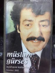 Müslüm Gürses Açık Hava Konseri 1 istanbul 2002 - Nadir Kasetçilik Dükkan