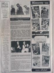 Film Market Aylık Filmcilik ve Sinemacılık Dergisi - 1 Ağustos 1984 - Sayı:23 - Kadir İnanır - Bastia Akdeniz Ülkeleri Film Şenliği'nde - ''Derman'' Çekoslovakya'da İki Ödül Aldı - Muhsin Ertuğrul - Aysel Bataklı Damın Kızı Filmi - Cahide Sonku - Olaylar ve İnsanlar - Hasan Pulur - Video Olayı - Attila İlhan - Yeşilçam Televizyonu - Bir Sevgi İstiyorum Filmi - Türkan Şoray - Cihan Ünal fotoğraf ve haberi - Dergi Tam Değildir Sadece 4 Sayfası Mevcuttur
