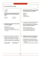 2026 7. Sınıf Bursluluk Sınav Seti (6 Fasikül Kitap)