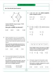 2026 7. Sınıf Bursluluk Sınav Seti (6 Fasikül Kitap)