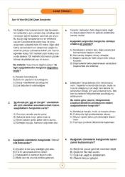 2026 6. Sınıf Bursluluk Sınav Seti (6 Fasikül Kitap)