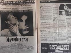 Sinema Magazin ve Film Gazetesi - 19 Şubat 1994 - Sayı:25 - Masumiyet Yaşı Filmi - Daniel Day Lewis - Michelle Pfeiffer - Winona Ryder - Costner Setten Sete - Şahmaran Filmi - Türkan Şoray - Zülfü Livanelli - Özgür Willy Filmi - Vuruş Mesafesi Filmi - Ankara'lı Sinemaseverler Yaşadı - Aşk Bir Fahişedir Filmi - Gary Oldman - Lena Olin - Juliette Lewis - Bütün Hayatı Suçtu Filmi - Dennis Hopper - Barbara Hershey - Ed Harris - Öldüren İçgüdü Filmi - Carlito'nun Yolu Filmi - Kim Kimdir? - Toprakbank Reklamı - Babam İçin Filmi - Aynasızlar İş Peşinde Filmi fotoğraf ve haberi - Tam Takım Gazete