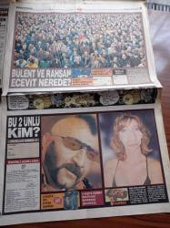 Star Özel Gazetesi - 4 Haziran 1999-  Ölene Kadar Birlikteyiz Diyen Metin Akpınar Zeki Alasya Ölsek Birleşmeyiz Dedi - Devekuşu Reklam Ajansı - Bülent Ecevit ve Rahşan Ecevit Nerede - Kim Daha İyi Tanıyor Kadın Mı Erkek Mi - Kokteyl Yapalım - Aysun Kayacı - Demet Şener