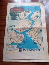 Milliyet Turizm Gazetesi - 1980'li Yıllar - İstanbul 7 - Dünyaca Meşhur Fındığın Çıktığı Yer Değirmendere - Hereke Otel  Lokanta Yok Amma Pırıl Pırıl Bir Denizi Var - Selimiye - Marmara Ereğlisi - Kara Burun-  Ağva - İstanbul Plajları - İstanbul Müzeleri - Yerebatan Sarayı - Topkapı Sarayı - Büyük Ada Yörük Ali Plajı -  Piyerloti Kahvesi - Çınar Otel