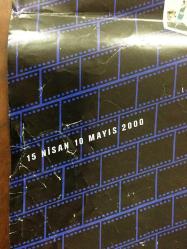 AFİŞLERLE YEŞİLÇAM, 15 NİSAN - 10 MAYIS 2000, TİYATRO AFİŞİ / POSTERİ - ORİJİNAL - 67 X 48 cm EBADINDA - İSTANBUL KÜLTÜR VE SANAT VAKFI - ULUSLARARASI İSTANBUL FİLM FESTİVALİ - ATATÜRK KÜLTÜR MERKEZİ GİRİŞ FUAYESİ
