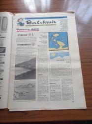 Milliyet Turizm Gazetesi - 1980'li Yıllar - Marmara 1 - Kaz Dağı Avcılar İçin Sürprizlerle Dolu - Edirne Sarayı - Meriç Köprüsü - Good  Year -Balıkesir - Çanakkale - Edirne - Tekirdağ - Şehitler Anıtı - Selimiye - Truva - Assos - Amatör Balıkçıların Dünyası Marmara - Marmara Adası - Erdek - Turkamp - Akçay - Bozcaada - İmroz Adası - Mürefte - Mimar Sinan