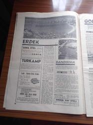 Milliyet Turizm Gazetesi - 1980'li Yıllar - Marmara 1 - Kaz Dağı Avcılar İçin Sürprizlerle Dolu - Edirne Sarayı - Meriç Köprüsü - Good  Year -Balıkesir - Çanakkale - Edirne - Tekirdağ - Şehitler Anıtı - Selimiye - Truva - Assos - Amatör Balıkçıların Dünyası Marmara - Marmara Adası - Erdek - Turkamp - Akçay - Bozcaada - İmroz Adası - Mürefte - Mimar Sinan