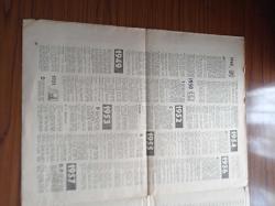 Milliyet Cumhuriyet'in 40. Yılı Özel Gazetesi - 29 Ekim 1963 - 40 Yılın Hikayesi - Cumhuriyet Devrinin Kronolojisi - Hilafet Kalkıyor - Anayasa Kabul Edildi- Terakkiperver Fırka Kapatılıyor - Atatürk Çankaya Köşkünde Latife Hanımla - Dersim Harekatına Katılan Birliğimiz Pülümür'de - İkinci Kürt İsyanı - Menemen Olayı - Dünya Güzeli Seçilen Türk Keriman Halis - İzmir Suikastı - Hatay Meselesi - İkinci Dünya Savaşı - Atatürk'ün Vefatı - Türk Askeri Kore'de - Demokrat Parti - Adnan Menderes - İsmet - Celal Bayar - Fatin Rüştü Zorlu - Kürtçülük Faaliyeti