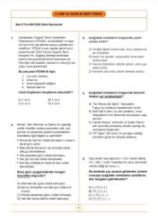 2026 8. Sınıf ve Hazırlık Sınıfı Bursluluk Sınav Seti (6 Fasikül Kitap)