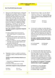 2026 8. Sınıf ve Hazırlık Sınıfı Bursluluk Sınav Seti (6 Fasikül Kitap)