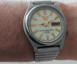 JAPONYA SEIKO MARKA AKTİF OTOMATİK ORİJİNAL CAMI TAKVİMLİ KOLEKSİYONDAN ÇIKMA BAKIMLI SÜPER KOL SAATİ SS1OO2