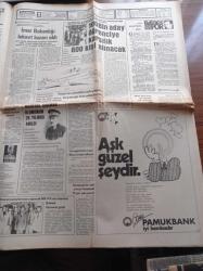 Halka Ve Olaylara Tercüman Gazetesi - 11 Nisan 1979 - Bahar Kupası - Basketbol Liginin Kaderini Değiştirecek Karar - Paris'teki Sovyet Bankasının İçyüzü Yazı Dizisi - Yavuz Sultan Selim -  Ayten Gökçer - Meral Zeren - Kahramanmaraş'ta 1800 Çiftçi Valiliği İşgal Etti - Jane Fonda - Alparslan Türkeş Diyanet İşleri Başkanı Tayyar Altıkulaç'a Geçmiş Olsun Ziyaretinde Bulundu - THKP-C Üyesi 7 Kişi Yakalandı - Behice Boran
