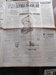Halka Ve Olaylara Tercüman Gazetesi - 11 Nisan 1979 - Bahar Kupası - Basketbol Liginin Kaderini Değiştirecek Karar - Paris'teki Sovyet Bankasının İçyüzü Yazı Dizisi - Yavuz Sultan Selim -  Ayten Gökçer - Meral Zeren - Kahramanmaraş'ta 1800 Çiftçi Valiliği İşgal Etti - Jane Fonda - Alparslan Türkeş Diyanet İşleri Başkanı Tayyar Altıkulaç'a Geçmiş Olsun Ziyaretinde Bulundu - THKP-C Üyesi 7 Kişi Yakalandı - Behice Boran