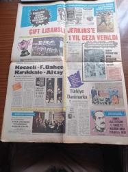 Halka Ve Olaylara Tercüman Gazetesi - 11 Nisan 1979 - Bahar Kupası - Basketbol Liginin Kaderini Değiştirecek Karar - Paris'teki Sovyet Bankasının İçyüzü Yazı Dizisi - Yavuz Sultan Selim -  Ayten Gökçer - Meral Zeren - Kahramanmaraş'ta 1800 Çiftçi Valiliği İşgal Etti - Jane Fonda - Alparslan Türkeş Diyanet İşleri Başkanı Tayyar Altıkulaç'a Geçmiş Olsun Ziyaretinde Bulundu - THKP-C Üyesi 7 Kişi Yakalandı - Behice Boran