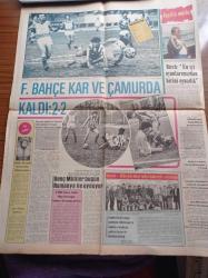 Son Havadis Gazetesi - 17 Şubat 1981 - Sarıyer Alibeyköy Maçı Radyo Haberiyle Ertelendi - Galatasaray Teknik Direktörü Brian Brich - Selami Şahin Plak Patronları Arasına Girdi - TİP Genel Başkanı Behice Boran 8 Yıl 9 Ay Ağır Hapse Mahkum Edildi - Sıkıyönetim Aralarında Abdullah Öcalan'ın da Olduğu 45 Kişiye Daha Teslim Ol Çağrısı Yaptı - Profesör Doktor Abdulkadir Karahan Ortak Din Kültürü Zarar Görmemeli