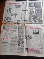 Günaydın Gazetesi - 26 Ağustos 1974 - Fenerbahçe Sivasspor'u Yendi - Fatih Terim'in Transferi İçin Galatasaray Adana Demirspor Maç Yaptı - Turan Güneş'i Kandıralı Hemşehrileri Cenevre Mehmetçiği Diye Karşıladı - Rumlar Arkadaşımız Adem Yavuz'u Otomatik Tüfekle Tarayarak Bu Hale Getirdiler - Kıbrıs Harekatı - Koramiral Hilmi Fırat 30 Ağustos'ta Oramiral Oluyor