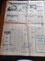 Günaydın Gazetesi - 26 Ağustos 1974 - Fenerbahçe Sivasspor'u Yendi - Fatih Terim'in Transferi İçin Galatasaray Adana Demirspor Maç Yaptı - Turan Güneş'i Kandıralı Hemşehrileri Cenevre Mehmetçiği Diye Karşıladı - Rumlar Arkadaşımız Adem Yavuz'u Otomatik Tüfekle Tarayarak Bu Hale Getirdiler - Kıbrıs Harekatı - Koramiral Hilmi Fırat 30 Ağustos'ta Oramiral Oluyor