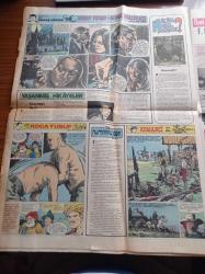 Günaydın Gazetesi - 26 Ağustos 1974 - Fenerbahçe Sivasspor'u Yendi - Fatih Terim'in Transferi İçin Galatasaray Adana Demirspor Maç Yaptı - Turan Güneş'i Kandıralı Hemşehrileri Cenevre Mehmetçiği Diye Karşıladı - Rumlar Arkadaşımız Adem Yavuz'u Otomatik Tüfekle Tarayarak Bu Hale Getirdiler - Kıbrıs Harekatı - Koramiral Hilmi Fırat 30 Ağustos'ta Oramiral Oluyor