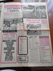 Günaydın Gazetesi - 26 Ağustos 1974 - Fenerbahçe Sivasspor'u Yendi - Fatih Terim'in Transferi İçin Galatasaray Adana Demirspor Maç Yaptı - Turan Güneş'i Kandıralı Hemşehrileri Cenevre Mehmetçiği Diye Karşıladı - Rumlar Arkadaşımız Adem Yavuz'u Otomatik Tüfekle Tarayarak Bu Hale Getirdiler - Kıbrıs Harekatı - Koramiral Hilmi Fırat 30 Ağustos'ta Oramiral Oluyor