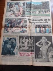 Günaydın Gazetesi - 26 Ağustos 1974 - Fenerbahçe Sivasspor'u Yendi - Fatih Terim'in Transferi İçin Galatasaray Adana Demirspor Maç Yaptı - Turan Güneş'i Kandıralı Hemşehrileri Cenevre Mehmetçiği Diye Karşıladı - Rumlar Arkadaşımız Adem Yavuz'u Otomatik Tüfekle Tarayarak Bu Hale Getirdiler - Kıbrıs Harekatı - Koramiral Hilmi Fırat 30 Ağustos'ta Oramiral Oluyor