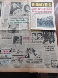 Günaydın Gazetesi - 27 Ağustos 1974 - Gençlik Ve Spor M. Yılmaz Mete - Üç Büyüklerin Katılacağı Zafer Kupası İzmir'de Başlayacak - Rumlar Tarafından Vurulan Gazeteci Arkadaşımız Adem Yavuz'u Kaybettik - İkinci Kıbrıs Harekatını Yöneten Sabri Evren Paşa - Rum Doktor Bile Adem Yavuz'un Vurulması İçin Bu Adice Bir Cinayettir Dedi